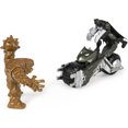 thumbnail image 5 of DC Comics Batman Batcycle Vehicle with Exclusive Batman and Clayface 4-Inch Action Figures, Kids Toys for Boys, 5 of 9