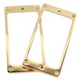 thumbnail image 1 of 2PCS Electric Guitar Pickup Frame, Zinc Alloy Humbucker Pickup Mounting  Cover, Improve Sound Quality, Replacement Part For Electric Guitars, 1 of 8