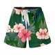 thumbnail image 3 of MKLEKYY Pantalones Cortos Deportivos de Cintura Alta con Cordones y Bolsillos Estampados Informales para Mujer, 3 of 3