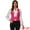 Hot Pink, variant on Women's Sleeveless V Neck Casual Waistcoat Vest Jacket M Hot Pink