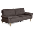 thumbnail image 4 of Sofá Cama Makora Yarvis Chocolate Lino 3 Posiciones con Soft Foam Reclinable, 4 of 10