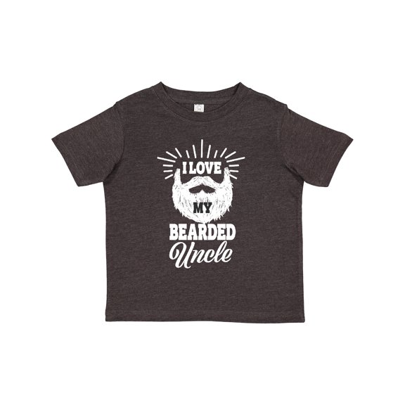Inktastic I Love My Bearded Uncle Boys or Girls Toddler T-Shirt