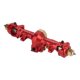 thumbnail image 3 of Conjunto de eje delantero completo de aleación de aluminio para Axial SCX24 AXI90081 1/24 RC Car PartsRed, 3 of 14
