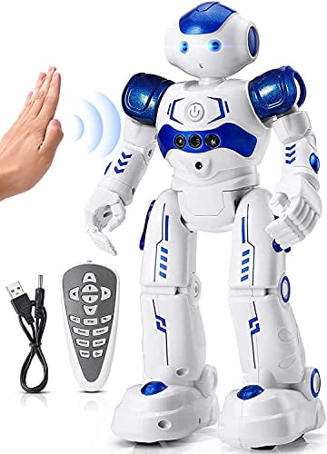 Gesture Sensing and Singing Programmable Remote Control RC Robots for Kids Toy 