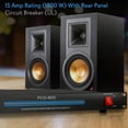 thumbnail image 4 of Pyle 1800 Watt Mount Rack Power Conditioner Surge Protector w/ 8 Outlets, 4 of 6