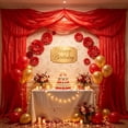 thumbnail image 5 of Autumn Crepe Paper Streamer,Ceiling Hanging Paper Ribbon Decor for Indoor Outdoor Party Wedding, 5 of 6