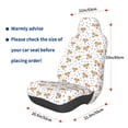 thumbnail image 2 of Lsque Labrador Retriever Dog Pattern Car Seat Covers for Front Seats , Waterproof Seat Covers for Cars, Sporty Front Seat Covers,Car Seat Cover Protector Front Seats, 2 of 5