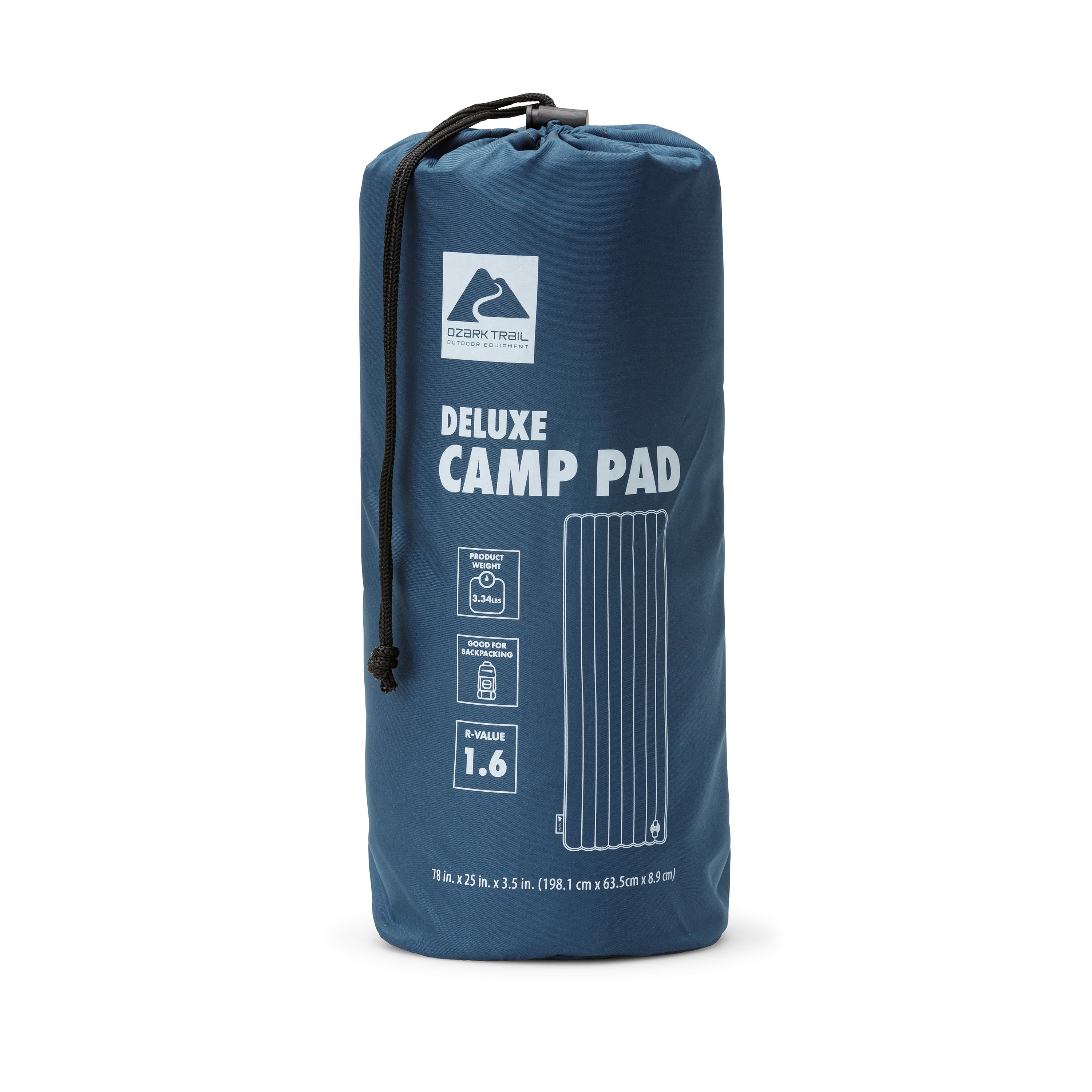 Ozark Trail Closed Cell Foam Blue Camp Sleeping Pad
