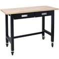 thumbnail image 5 of 48" × 20" Multifunctional Workbench with Two Drawers, Four Swivel Casters, Stable & High-Quality, 5 of 10