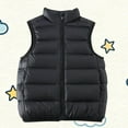 thumbnail image 2 of Jinhomg Toddler Boys Girls Puffer Vest Kids Sleeveless Winter Warm Softshell Quilted Padded Puffer Down Vest Ultra Light Waistcoat Jacket, 2 of 7