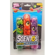 Scentos Chalk Sticks Pack Of 3 - New Toys & Collectibles