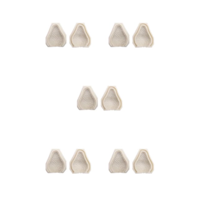 Molde para pastel Yuarrent de fresa silicona blanco