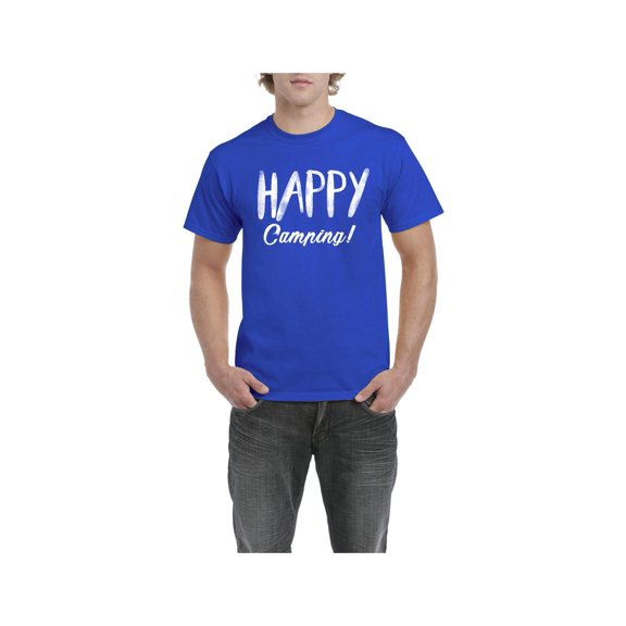 Men's T-Shirt Short Sleeve - Camping