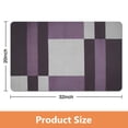 thumbnail image 4 of Upgrade Your Space with the 20x32 Inch Bathroom Rug from Rockwood Collection - Modern Geometric Patchwork Design Ideal for Bedroom, Office, Living Room, Entryway on Hardwood Floors, 4 of 5