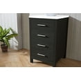 thumbnail image 7 of VIRTU USA  Dior 18-inch Side Cabinet with Top Options Charcoal Grey, 7 of 7