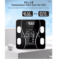 thumbnail image 2 of Báscula Electrónica De Baño Bluetooth Inteligente App Lonk Negro, 2 of 3