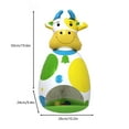 thumbnail image 3 of Jouet Interactif pour Enfants Vache Gonflable en PVC avec Bol Intégré, 3 of 8