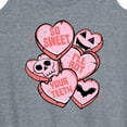 thumbnail image 3 of Instant Message - Valentine's Day So Sweet I'll Rot Your Teeth - Women's Racerback Tank Top, 3 of 6