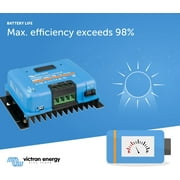 Victron Energy SmartSolar MPPT Tr VE. Can Solar Charge Controller (Bluetooth) - Charge Controllers for Solar Panels - 150V, 70 amp, 12/24/36/48-Volt