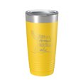 thumbnail image 1 of Funny Tumbler Gift for Women Body of a Mermaid Mouth of a Sailor Travel Mug Insulated Laser Engraved Coffee Cup Present Best Friend Sister 20 oz Yellow, 1 of 1