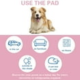 thumbnail image 4 of Cooling Mat, Pet Cooling Pad for Dogs Cats Breathable Ice Silk Self Cooling Pet Bed Washable Comfort Pad Blanket Sleep Mat Ideal for Home Travel Car, 4 of 5