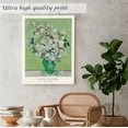 thumbnail image 6 of Induslyfe Large Framed Grass Wall Art Canvas Decor Set of 3, Matisse Wall Art Framed Prints Posters Mid Century Modern Art, Aesthetic Floral Botanical wall art for bedroom living room bathroom 18x24, 6 of 7