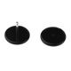 thumbnail image 3 of Pendientes de acrílico Sunnimix Tirador de tapón falso 5 pares negro, 3 of 7