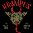 thumbnail image 3 of CafePress - Krampus Face Naughty Pajamas - Men's Dark Loose Fit Cotton Pajama Set, 3 of 7