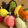thumbnail image 3 of Jellycat-muñeco de peluche Original de frutas y verduras, muñeco de uva de felpa, plátano, maíz, guisante, cereza, juguete cómodo, 3 of 5