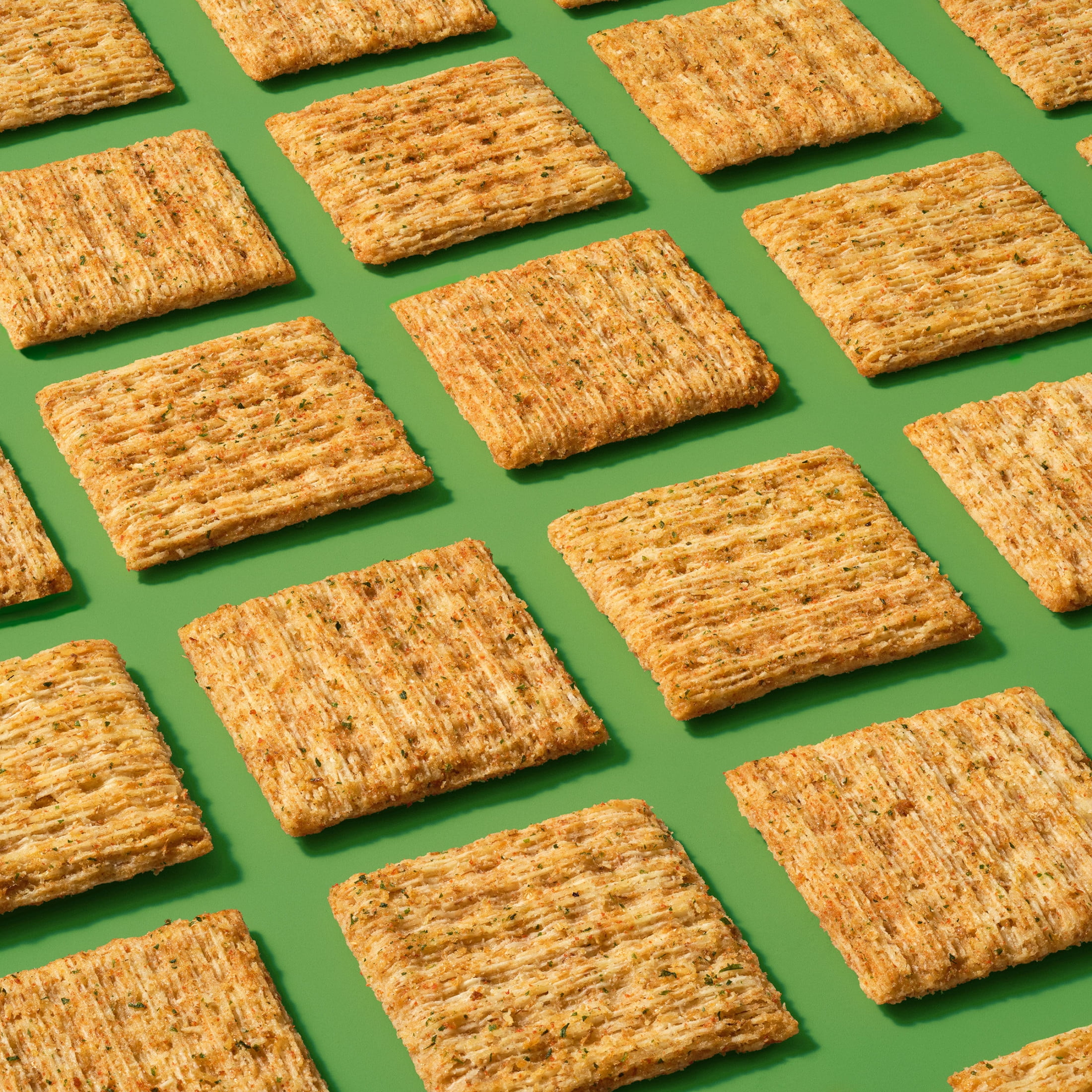 (3 pack) Triscuit Avocado, Cilantro & Lime Whole Grain Wheat Crackers, Lunch Snacks, Snack Crackers, 8.5 oz