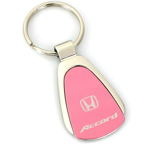 Au-TOMOTIVE GOLD Accord Pink Teardrop Key Fob