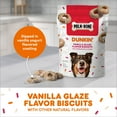 thumbnail image 6 of Milk Bone Dunkin’ Vanilla Glaze Flavor Dog Biscuits With Other Natural Flavors, 8 oz Bag, 6 of 14