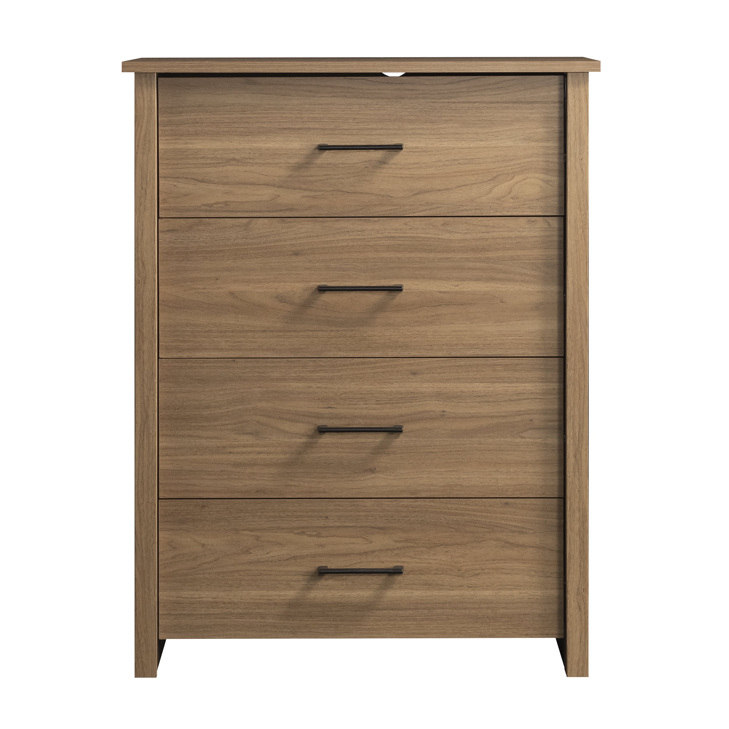 Mainstays Hillside 4Drawer Dresser, Walnut Finish  (图5)