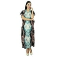 thumbnail image 4 of Bimba Women Long Cotton Kaftan Beach Cover Up Maxi Caftan, 4 of 6