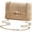 Beige, variant on Yvsxxv Beige Rattan Woven Small Messenger Shoulder Bag, Summer Beach Use, 1 Pc