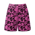thumbnail image 4 of Icvfdpl Womens Pajama Sets Ladies Fashion Solid Color Loose Shorts Set Nightwear L, 4 of 7