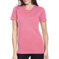 thumbnail image 1 of The Next Level Ladies CVC T-Shirt - HOT PINK - 2XL, 1 of 2