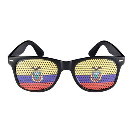 Franhais Football Party Glasses Cutout Flag Print Lightweight Celebration Event Fun Novel Fan Glasses