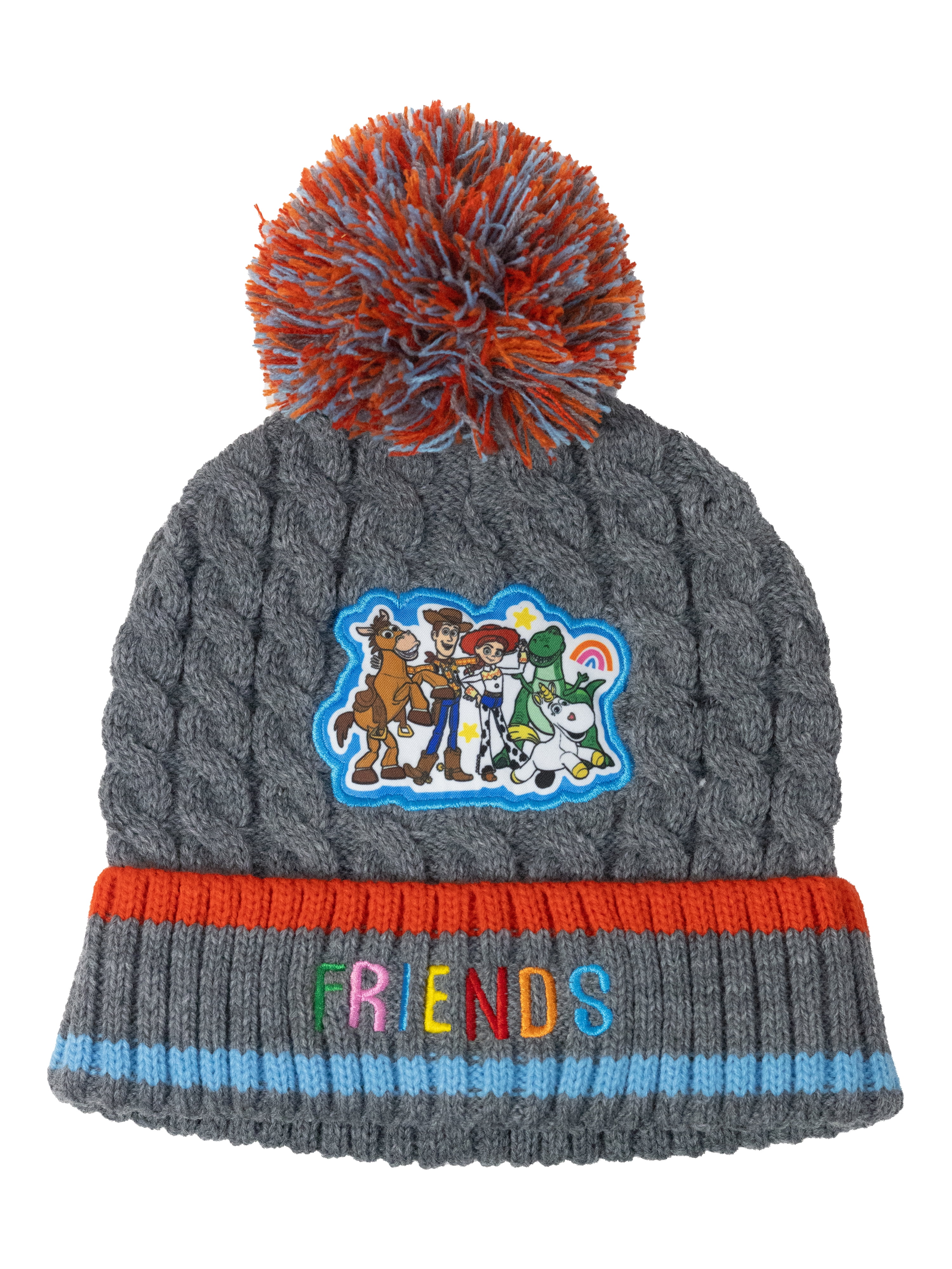 Character Toddler Beanie and Mittens, 2-Piece Set
