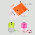 thumbnail image 4 of Sac de Natation à Séchage à l'Air Gonflable Bouée de Sauvetage Rangement Ensemble Trou de Drainage Outil Navigation Rafting Sacs Adultes Enfants Urgence Rose Rouge, 4 of 8