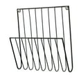 thumbnail image 3 of jifeng Hanging Wall File Holder Office Home Magazine Rack for Books Brochures files Black, 3 of 9