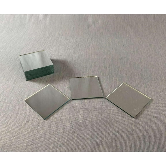 Darice Mirrors Big Value Square 1" 25pc