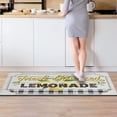 thumbnail image 5 of Red Kitchen Mats Sets 2 Piece Farmhouse Kitchen Rugs Quotes Waterproof Kitchen Floor Mat Comfort Standing Mat for Runner Rug for Sink Laundry Room,17.3x28+17.3x47 Inch, 5 of 6