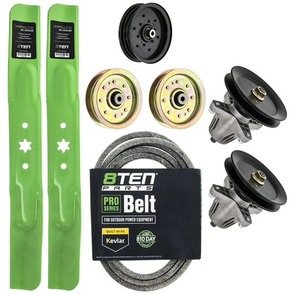 8TEN Blade Belt Spindle Idler Kit for MTD Cub Cadet 42 inch RZT S42 MK1005720