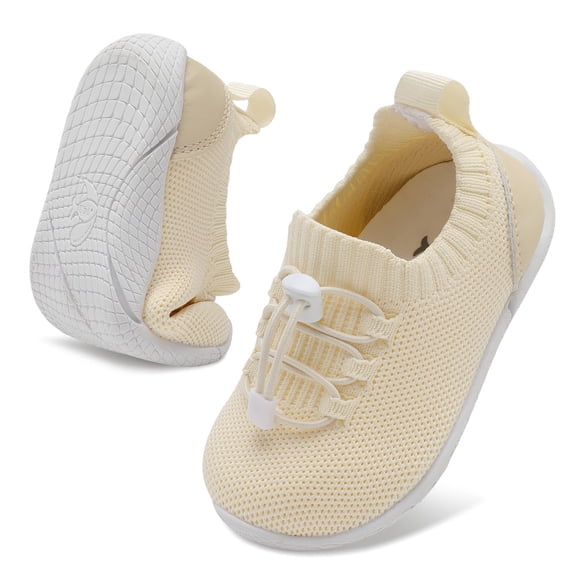 Barerun Baby Shoes Boys Girls First Walking Shoes Breathable Lightweight Slip On Crib Shoes