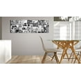 thumbnail image 2 of Tiptophomedecor Stretched Canvas Street Art - Banksy Collage Black & White - Stretched & Framed Ready To Hang Art, 2 of 3