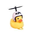 thumbnail image 1 of Coche De Juguete De Pato, Decoraciones De Salpicadero De Coche De Pato Amarillo Con Casco De Hélice Para Adultos Y Niños Advancent HA039875-03, 1 of 6
