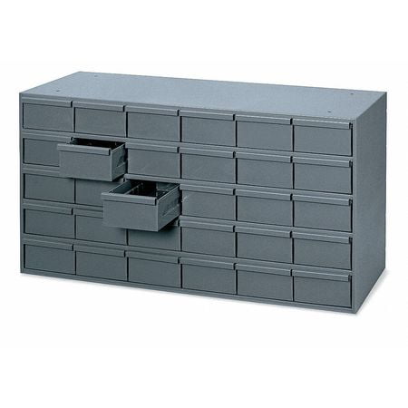 

Bin Cab 30GryDrwr Gry 21 1/16 H GrayDrwr