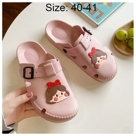 

Beach Sandals Non-slip Shower Bathroom Slippers Soft Summer Slide Sandals