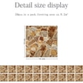 thumbnail image 7 of Yeetfub Peel And Stick 3d Wall Tiles Clearance Imitation Wood Grain Tile Stickers Retro Brick Pattern Floor Stickers Home Decoration Self-Adhesive DIY Wall Stickers, 7 of 7